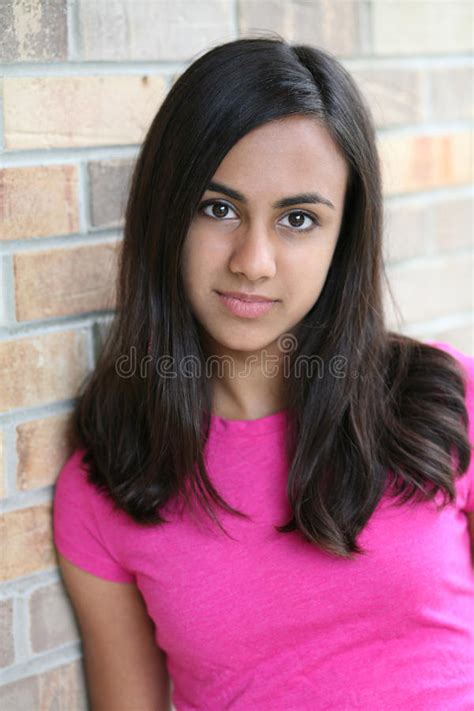 Beautiful Young Indian Girl Royalty Free Stock Photos