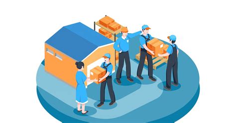 Supply Chain Management Vector Illustration By Hoangpts On Envato Elements