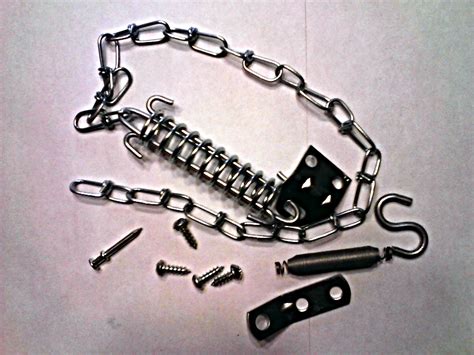 Click here to see the safety data sheets for this product. Wright Deluxe Storm And Screen Door Chain Door Stop Spring ...