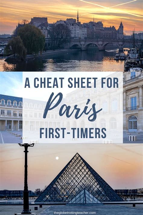 Travel Paris If Youre Planning A Trip To Paris This Cheat Sheet Has