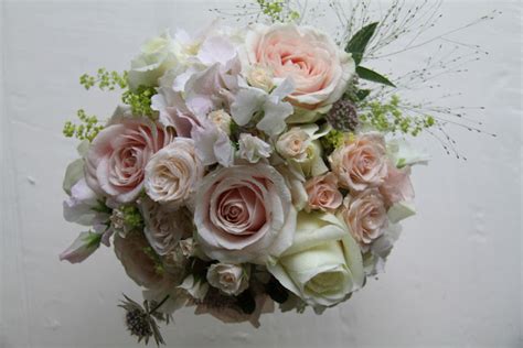 The Flower Magician Nude Pink Ivory Wedding Bouquet