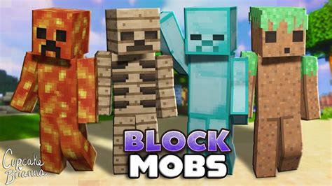 Block Mobs Hd Skin Pack By Cupcakebrianna Minecraft Skin Pack