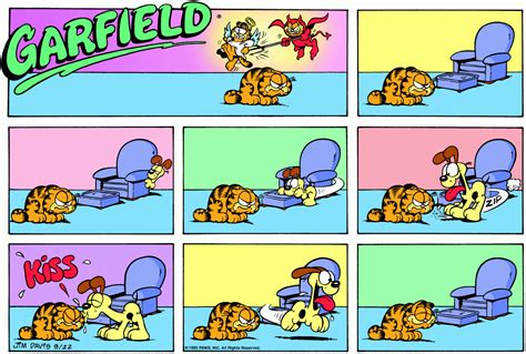 Garfield Cartoon Garfield Comics Garfield And Odie Cartoon Jokes Cartoon Cat Funny Cartoons