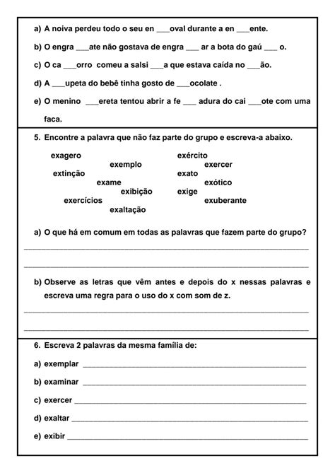 Atividades De Ortografia Atividade Da Professora Vrog Vrogue Co