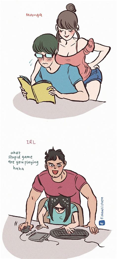 What Its Like To Date A Giant Nerd By Fishball 10 Comics Demilked