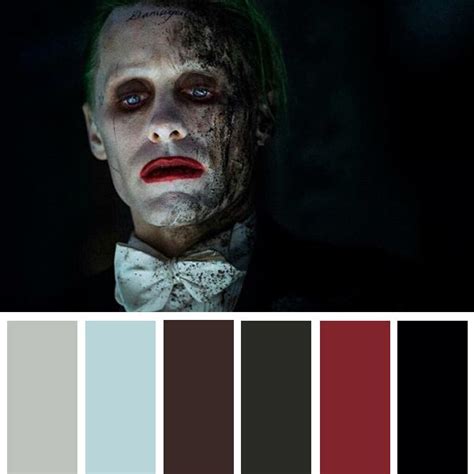 조커 Joker Color 컬러팔레트 컬러공부 영화 Colorpalette 수어사이드스쿼드 Movie Color