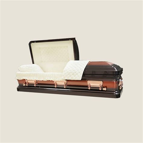 18 Gauge Gasketed Copper And Brown Casket A Monument And Casket Depot