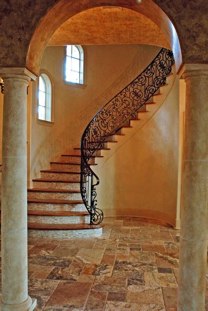 Spiral Stairs Eclectic Living Room Philadelphia By Stonemar