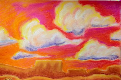 Soft pastel landscapes, 4th grade | Pastel landscape, Pastel painting, Soft pastel