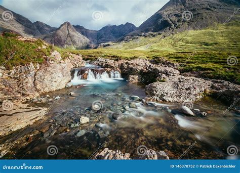 Beautiful Waterfalls Scenery On The Isle Of Skye Scotland The Fairy
