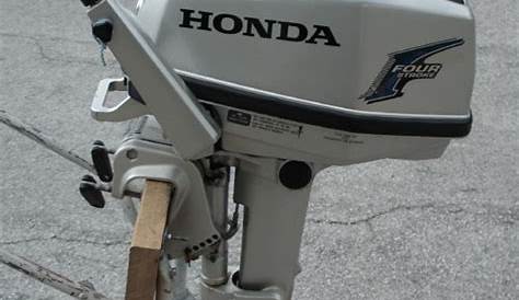 5 hp Honda Long Shaft Outboard For Sale.