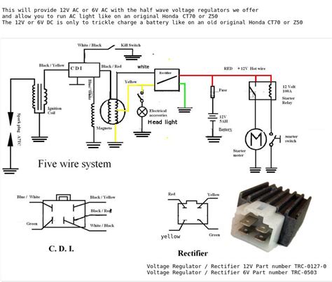 12 Volt 4 Pin Regulator Rectifier Wiring Diagram