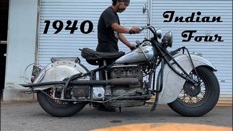 1940 Indian Four Model 440 By Cyla Motorcycle Dept Japan Ep 073