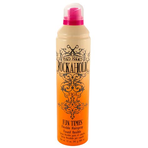 (104) now £4.99 on selected loreal paris elnett…. TIGI Bed Head Rockaholic Fun Times Flex Hairspray - Shop ...