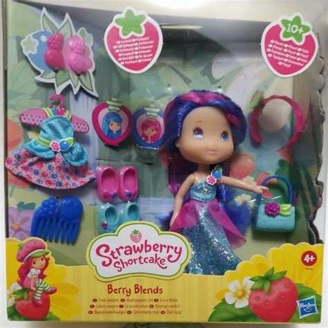 Strawberry Shortcake Berry Blends Blueberry Muffin Scented Doll Hasbro