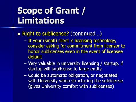 Ppt Advanced Patent Licensing Powerpoint Presentation Free Download Id