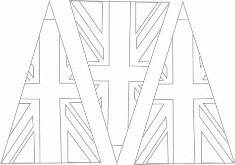 scotland flag coloring page   bunting template union jack flag coloring pages