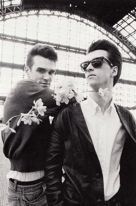 Johnny Marr And Morrissey Of The Smiths In 1986 Oldschoolcool