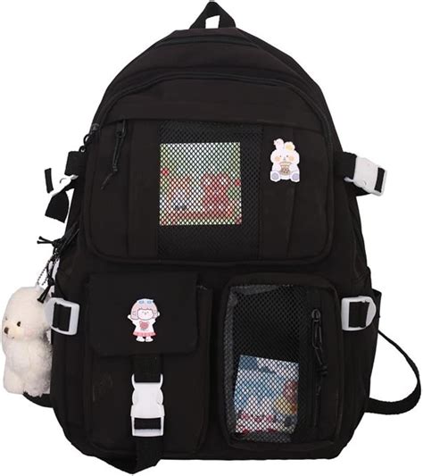 Buy Kawaii Backpack With Accessories Kawaii School Backpack Cute Aesthetic Backpack Cute Kawaii