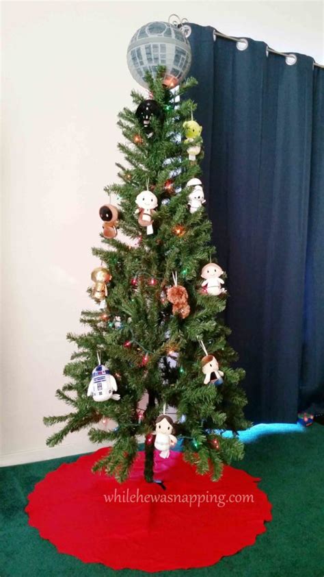 Star Wars Christmas Tree While He Was Napping