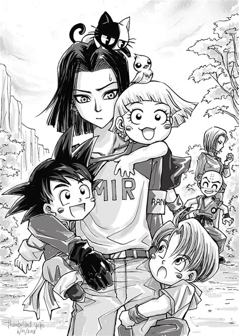 Vegeta takes a family trip! uncle 17 and naughty kids dragon ball super by ittolambo - android 17 Fan Art (41045688) - Fanpop