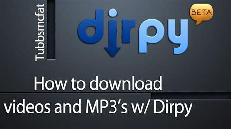 Install freemake music downloader 2. How to download videos and MP3's using Dirpy.com! - YouTube