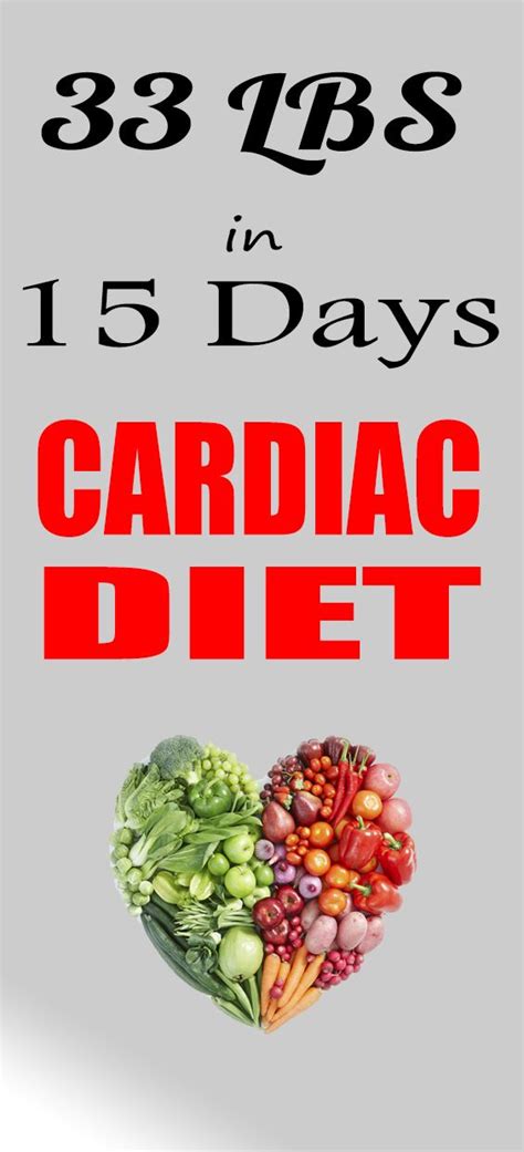 Cardiac Diet Lose 10lbs In 3 Days Cardiac Diet Heart Healthy Diet