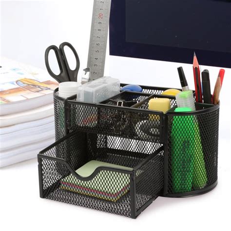 Find out how you can use office supplies to organize your home. Office School Home/Teacher Supplies Mesh Desk Pen ...