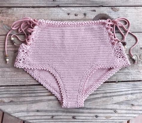 Motif Bikini Crochet Crochet Bikini Bottoms Crochet Swimwear Crochet