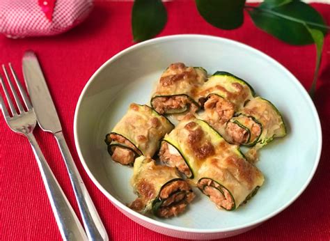 Canelones De Calabac N Rellenos De At N Receta Ekilu