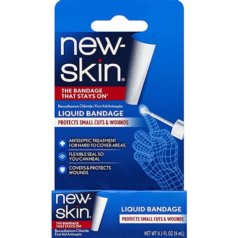 New Skin Liquid Bandage Bandages Martins Emerald