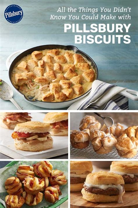 What are the ingredients used in biscuits? 39 Things You Didn't Know You Could Make with Pillsbury ...