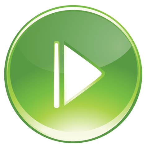 Green Play Icon Free Download On Iconfinder