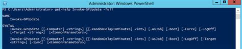 Delay restart for scheduled installations Remote Group Policy Update | Network Wrangler - Tech Blog