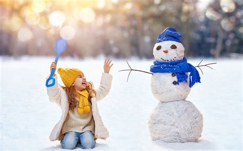 Build A Snowman Wallpapers High Quality Download Free