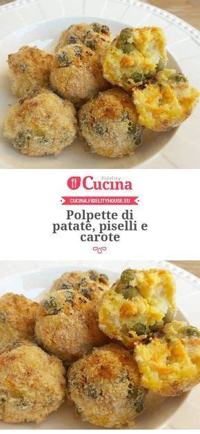 Maybe you would like to learn more about one of these? Polpette di patate, piselli e carote | Ricetta | Ricette ...