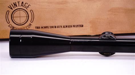 Vintage Gun Scopes — Redfield Traditional 1 Tube 3x 9x C1963 65