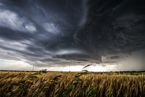 Dreamcatcher Scenic Storm Over Kansas Plains Photograph By Southern