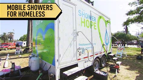The Shower Of Hope Provides Mobile Showers For The Homeless Abc13 Houston