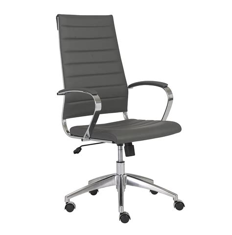 axel high  office chair  grey office chairs
