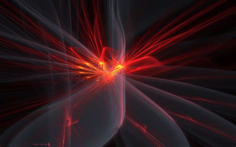An Abstract Red And Black Background With Light Streaks