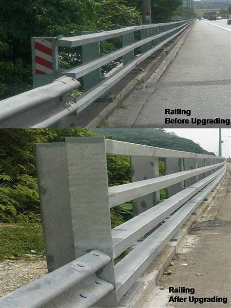 Maintenance Monitoring Department Bridge Parapet Railing Upgrading