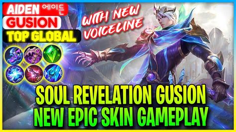 Soul Revelation Gusion New Epic Skin Gameplay Top Global Gusion