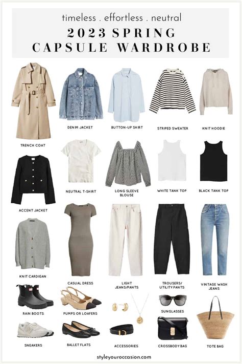 The Essential Capsule Wardrobe Spring 2023 Collection Ph