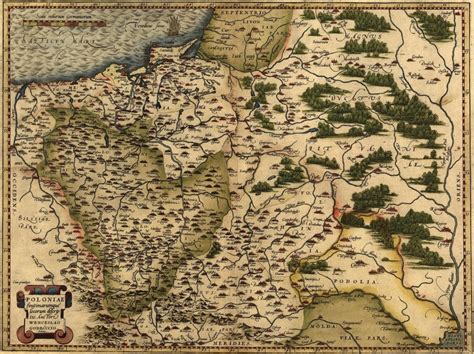 1570 Map Of Poland Polands Political Boundaries Have Changed