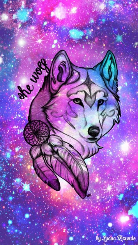 This theme helps you personalize your android device with amazing background🎨, popular fonts ️, funny emojis😋 and awesome sounds. Pin by ﾟ*havala･ﾟ* on photography | Wolf wallpaper, Galaxy wolf, Pretty drawings