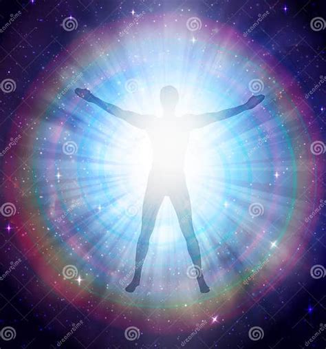 Meditación Del Universo Humano Curar Vigas De Energía Del Cuerpo Humano