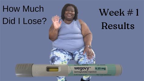 Wegovy Weight Loss Journey What I Lost My First Week Side Effects Eating Habits Pounds