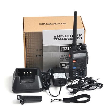 Baofeng Uv 5r Uv5r Walkie Talkie Dual Band 136 174mhz 400 520mhz Two Way Radio Transceiver With