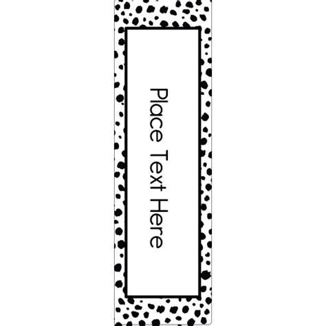 Downloadable Free Printable Lever Arch File Label Template Printable